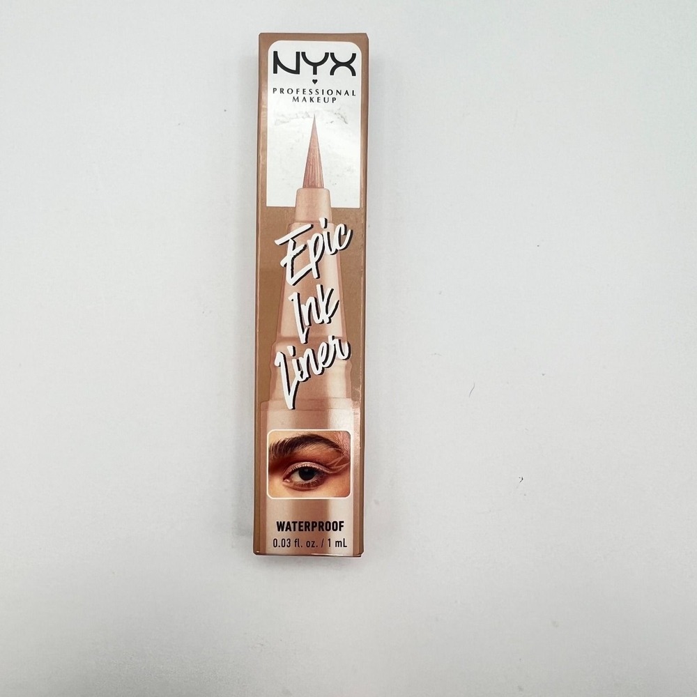 NYX Epic Ink Liner Waterproof Brown Matte Eyeliner Lil Toasty New Sealed